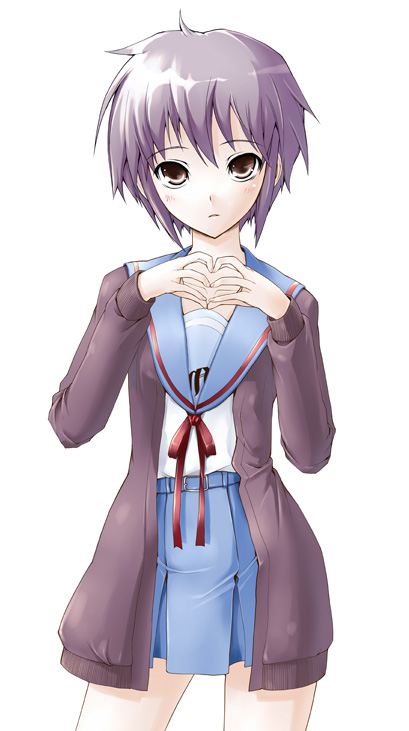 Nagato Yuki Suzumiya Haruhi No Yuuutsu Drawn By Yuugo Atmosphere